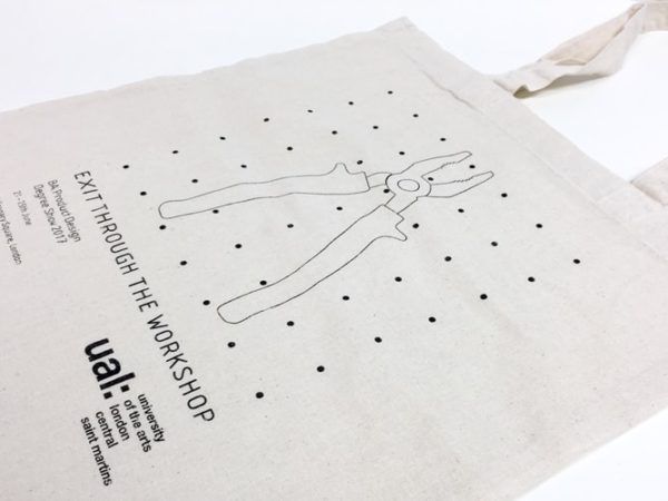 Personalised printed tote bags