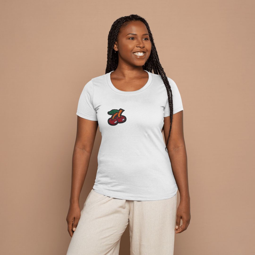 embroidered t-shirt